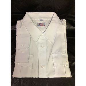 First Class Long Sleeve Uniform Shirt 3XL White NEW